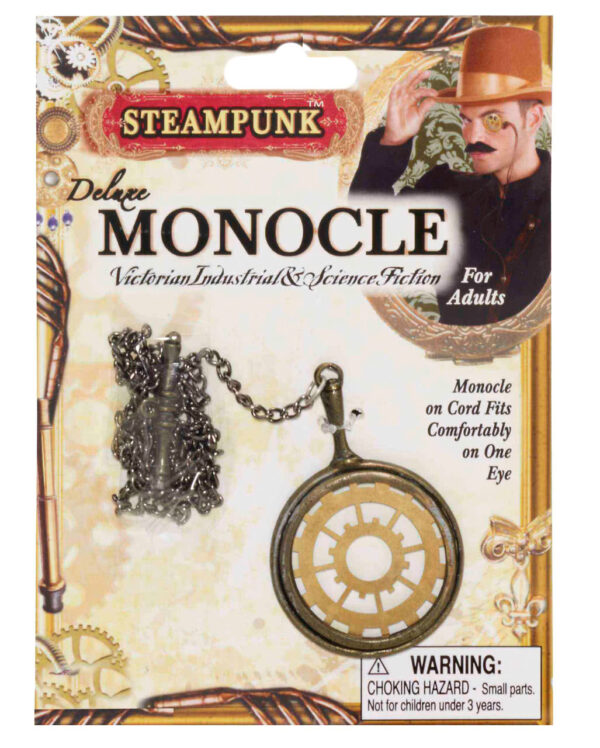 Steampunk Monokel Kostümzubehör