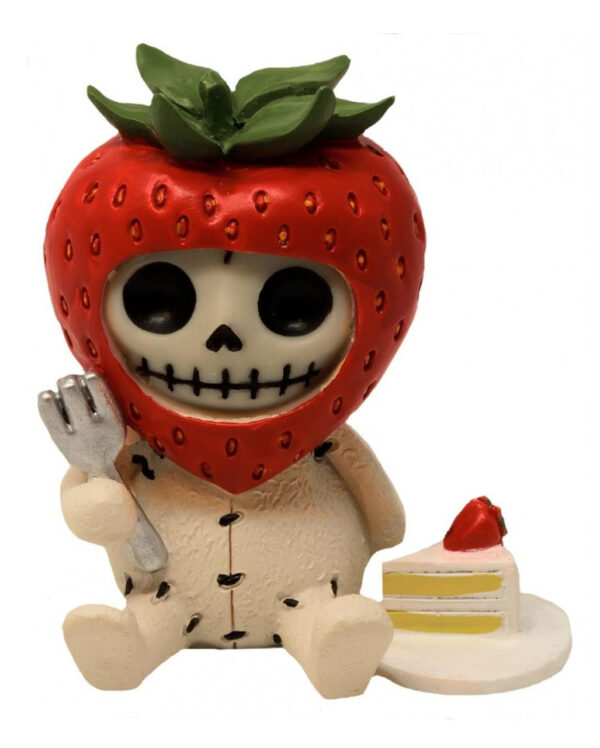 Strawberry - Furrybones Figur Klein  Skelett Figur