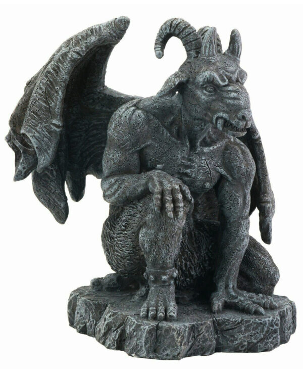 The Guardian Gargoyle mit Ziegenkopf ✶ Gothic Deko