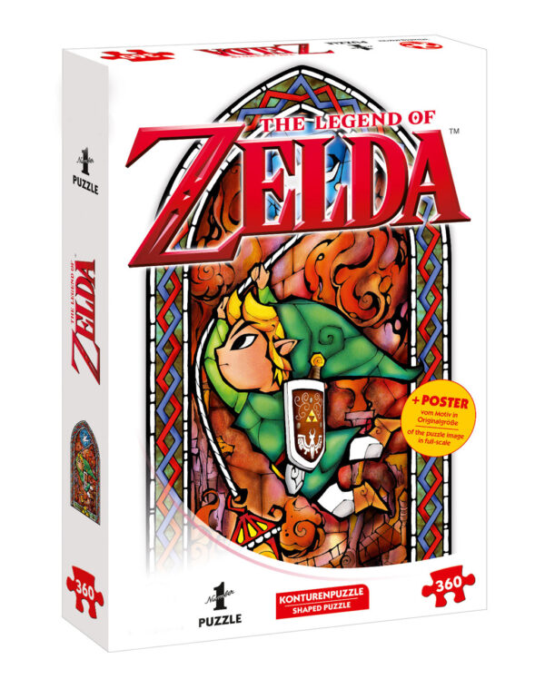 The Legend of Zelda Link Adventurer Puzzle 360 Teile ➤