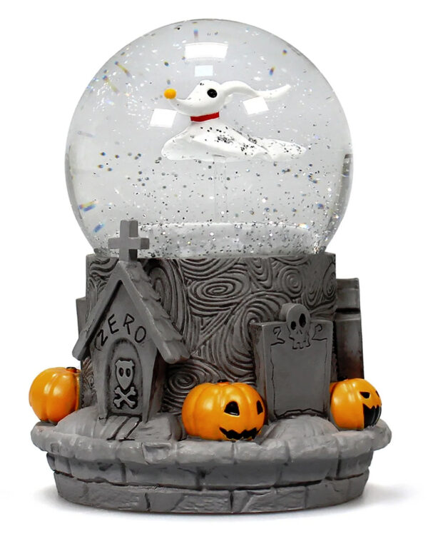 The Nightmare Before Christmas Zero Schneekugel  Disney Merch