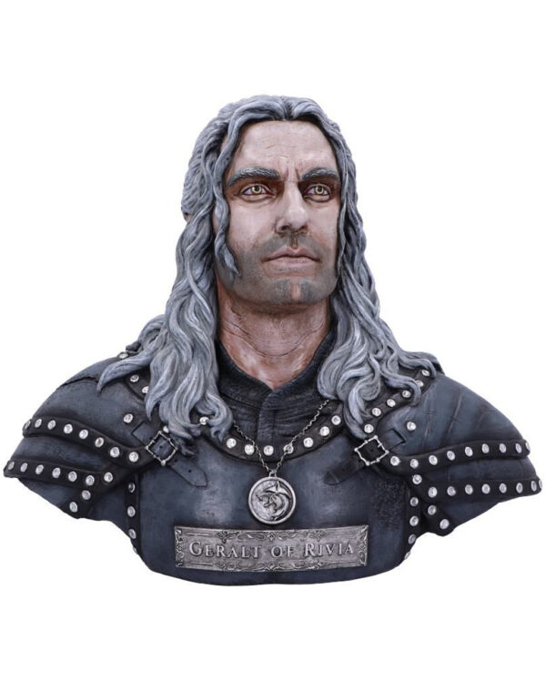 The Witcher Geralt von Riva Büste 40cm ★ Original