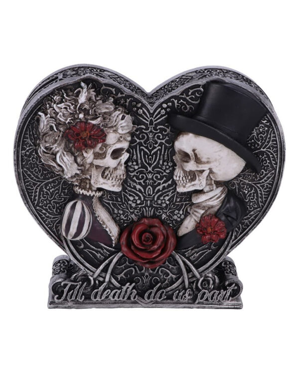 Till Death Do Us Part Spardose 17,1cm  Gothic Deko