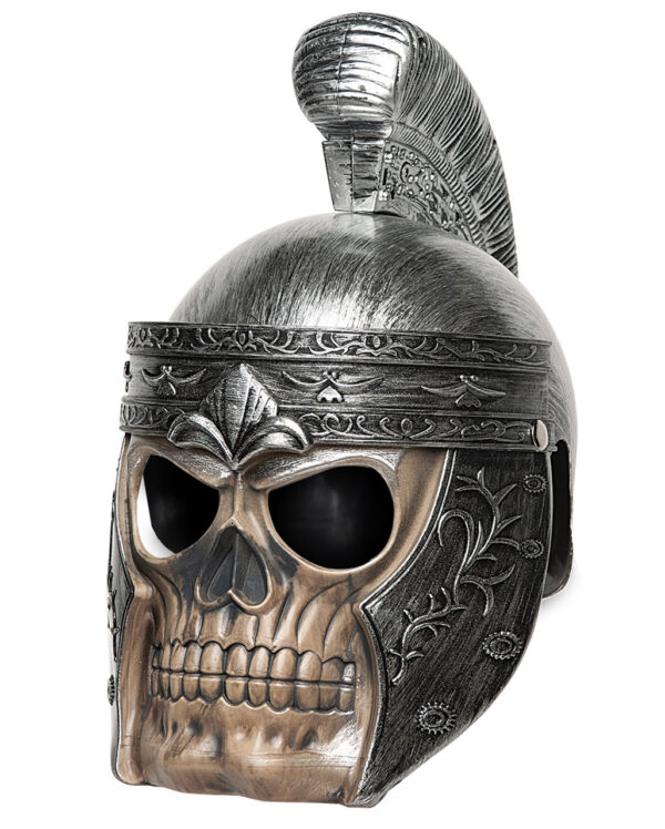 Totenkopf Gladiator Helm ▶ Kostümzubehör