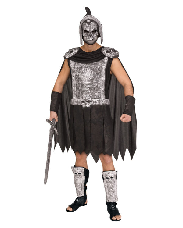 Totenkopf Gladiator Kostüm für Halloween