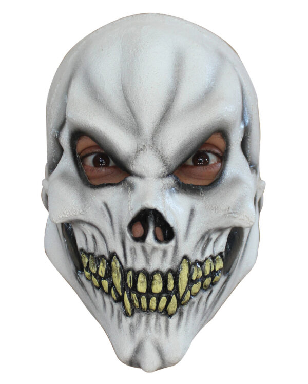 Totenkopf Latex Kinder Maske für Halloween