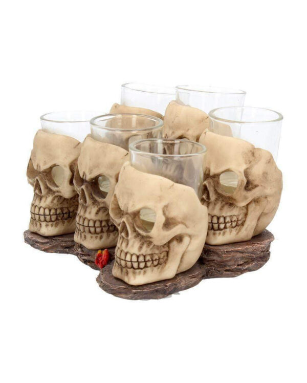 Totenkopf Schnapsglas Set 6 St. online kaufen