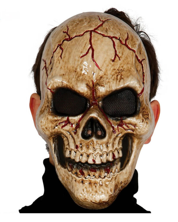 Totenschädel Skull Maske  Günstig Halloween Masken kaufen