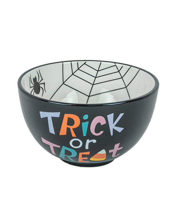 Trick or Treat Süßigkeitenschale 14cm für Halloween