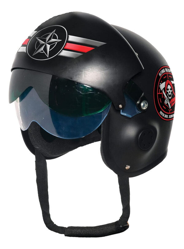 US Navy Top Gun Helm für Halloween & Fasching