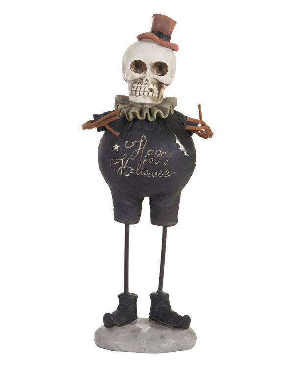 Vintage Happy Halloween Skelett Figur 21cm ★ kaufen