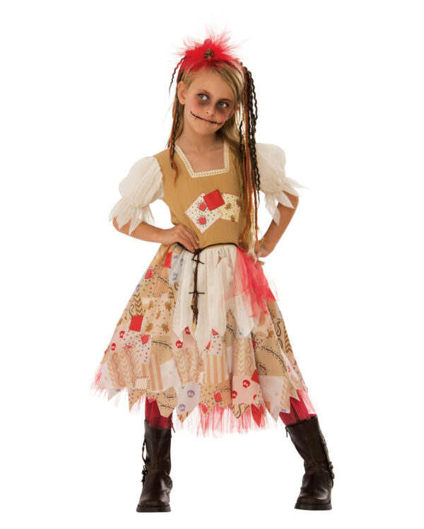 Voodoo Girl Kinderkostüm für Halloween M