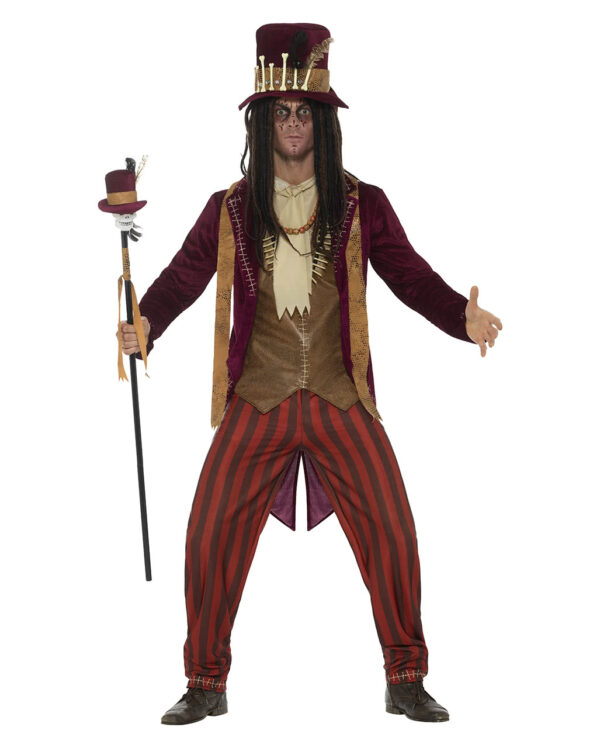 Voodoo Witch Doctor Kostüm Deluxe für Halloween L