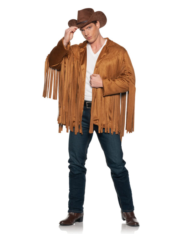 Western Fransen Jacke für Cowboy Kostüme XXL