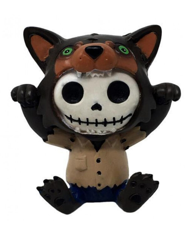 Wolfie Furrybones Figur klein  Skelett Deko kaufen