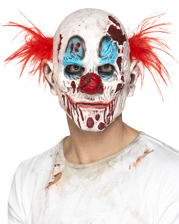 Zombie Clown Schaumlatex Maske bestellen