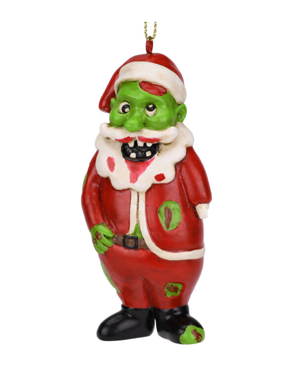 Zombie Santa Weihnachtskugel 8,9cm  HexMas Deko ✮