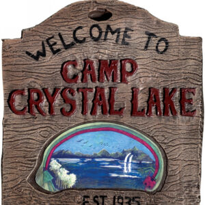 Camp Crystal Lake Schild