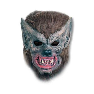 Braune Werwolf Maske