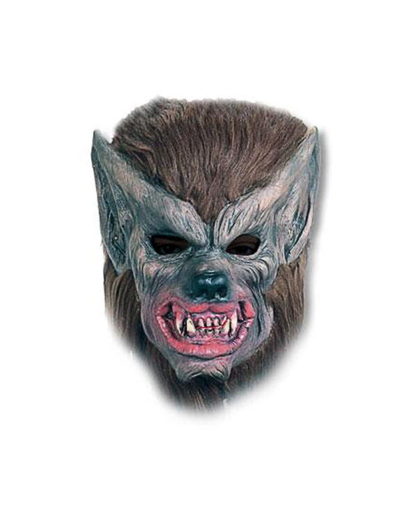 Braune Werwolf Maske