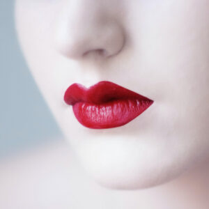 Roter Lippenstift