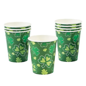 St. Patrick's Day Pappbecher 8 St.