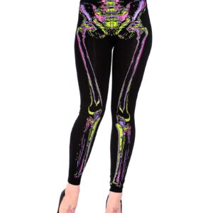 Skelett Leggings XS