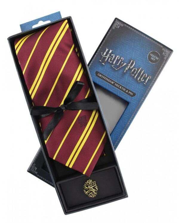 Harry Potter Gryffindor Krawatte mit Pin