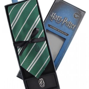 Harry Potter Slytherin Krawatte mit Pin