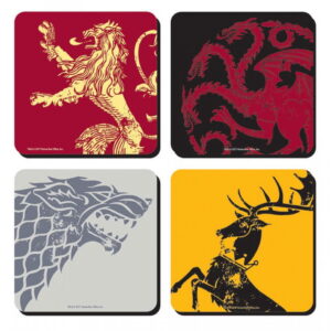 Game of Thrones Untersetzer 4er Set