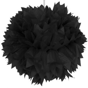 Pom-Pom Schwarz 30cm