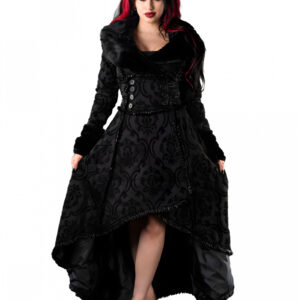 Gothic Brokat Mantel Evil Queen L/XL