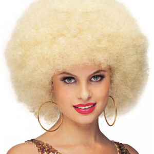 Deluxe Jumbo Afro Perücke blond