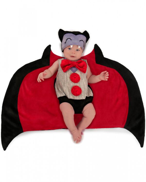 Dracula Fledermaus Babykostüm 0-3 Monate