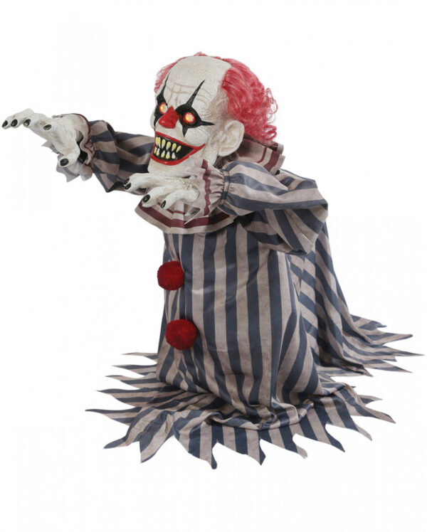 Attackierender Horrorclown Animatronic