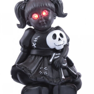 Spooky Doll mit roten LED Augen