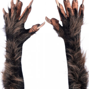 Werwolf Handschuhe mit Kunstfell Deluxe