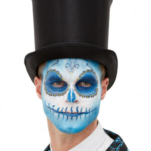 Day of the Dead FX Make Up Set Blau