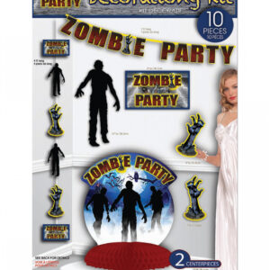 Zombie Party Dekoration Set 10 tlg