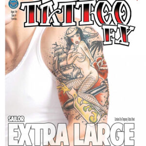 XXL Vintage Klebetattoo Sailor