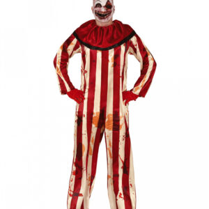 Billy the Bloody Killer Clown Herren Kostüm L