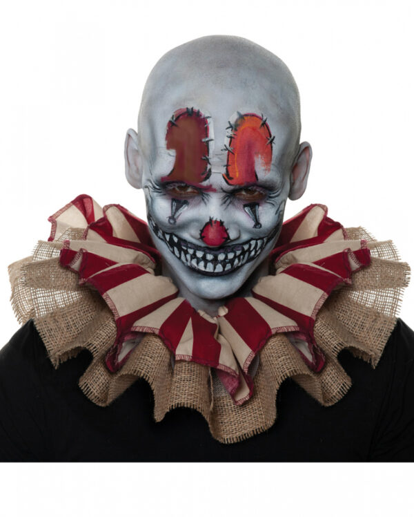 Horror Clown Rüschenkragen