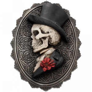 Gothic Skelett Gentleman Day of the Dead Wandbild