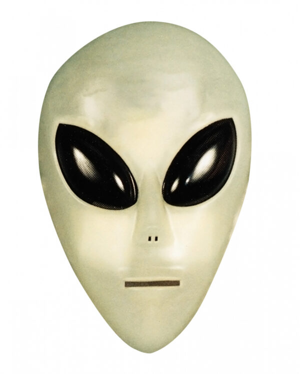 Glow in the Dark Alien Maske