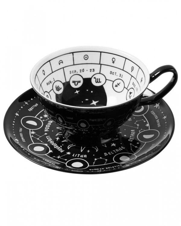 KILLSTAR Cosmic Teetasse mit Untertasse