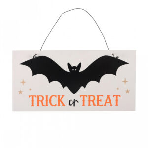 Fledermaus Trick or Treat Hängeschild