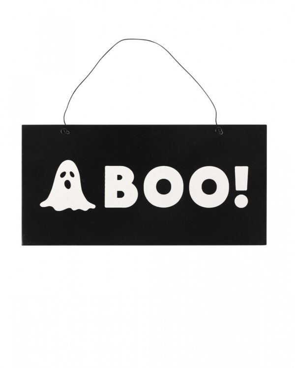 BOO Geist Halloween Hängeschild