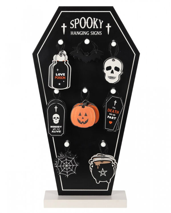 Spooky Halloween Mini Schild