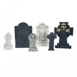 Spooky Halloween Grabstein Set 6-tlg