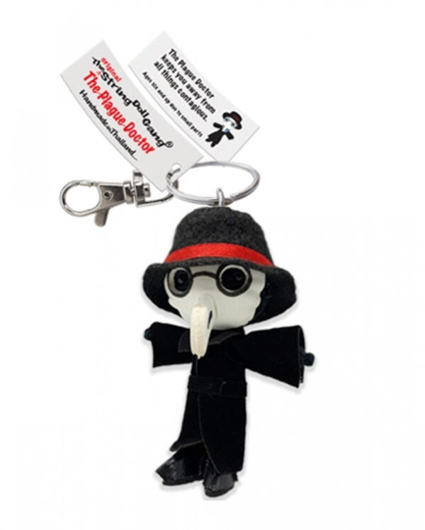 The Plague Doctor Voodoo Strickpüppchen Schlüsselanhänger